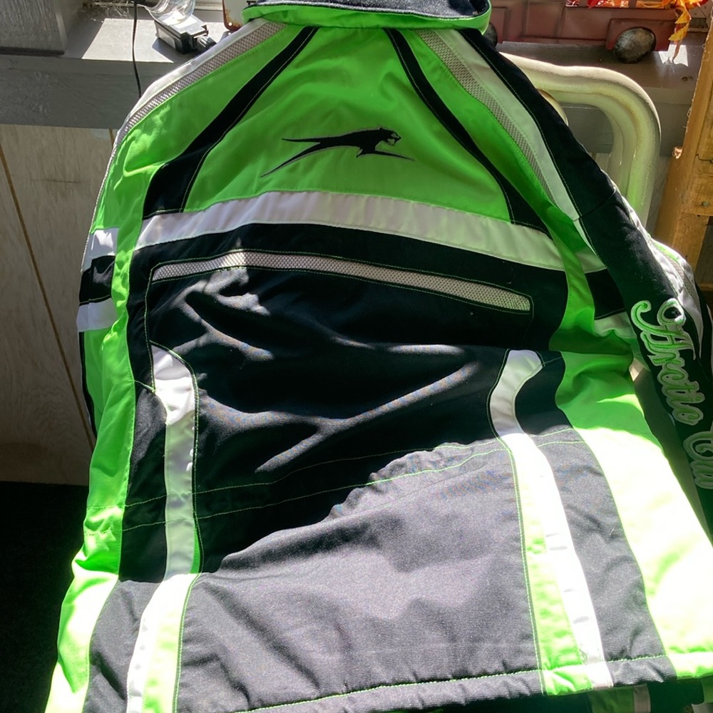 Icon Lime Green and Black Jacket
